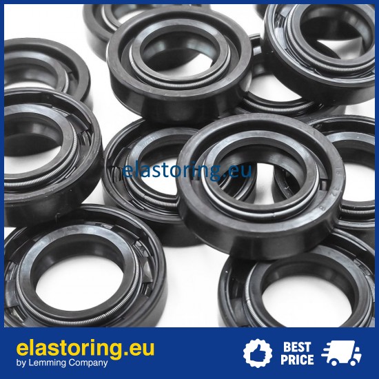 Oil seal 18x32x8 DC NBR [A-DUO]